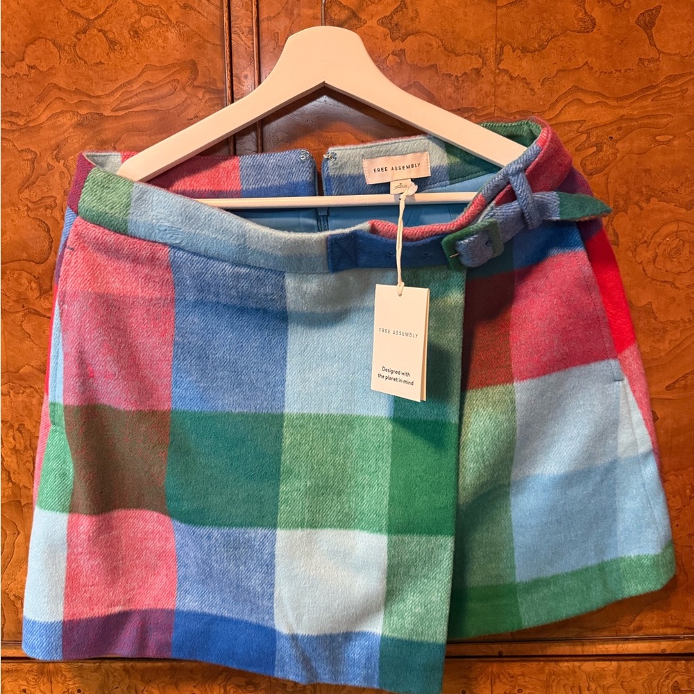 Free Assembly Plaid Mini. Sold out item!